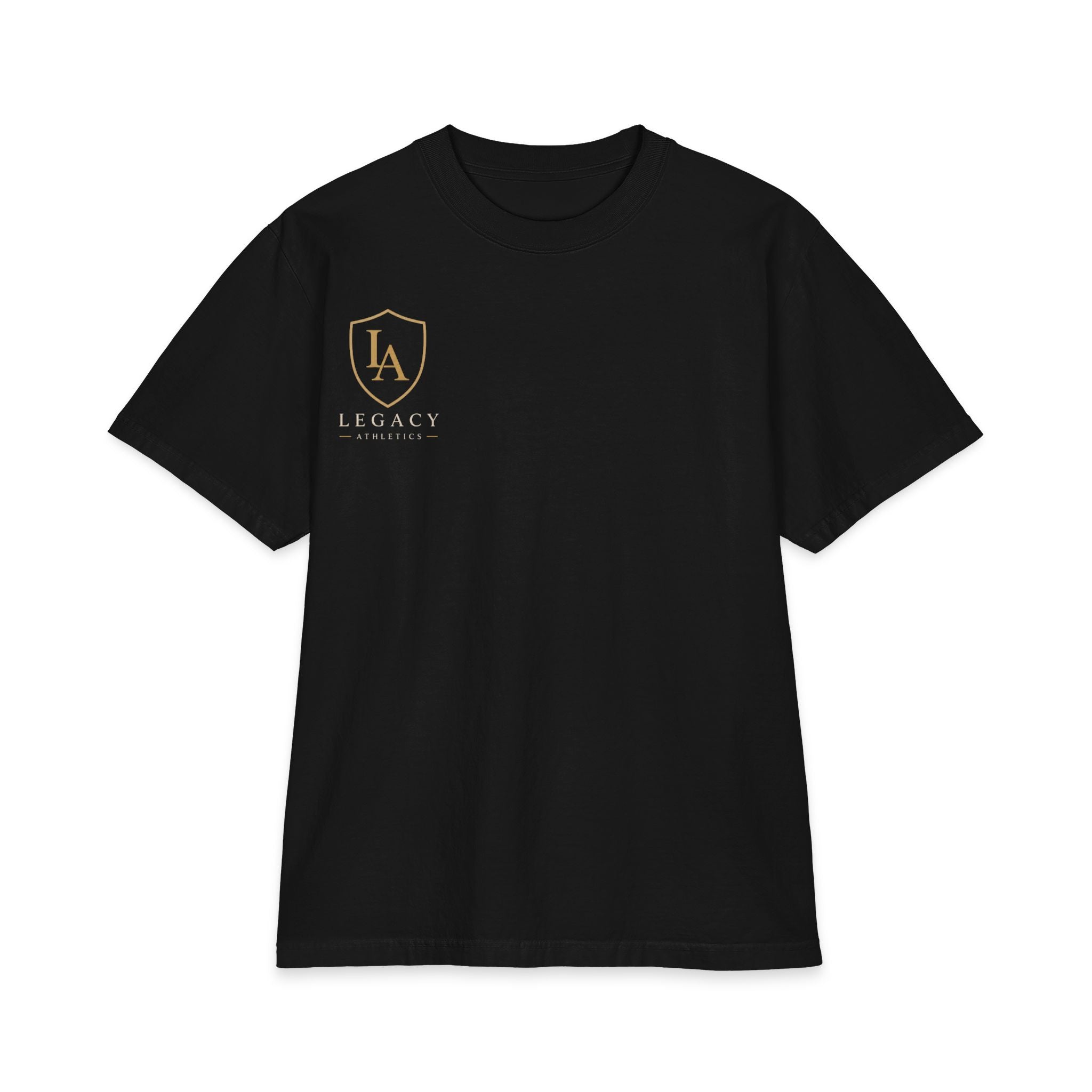 HEAVY WEIGHT T-Shirt — "Built Daily. Earned Yearly. Remembered Forever."
