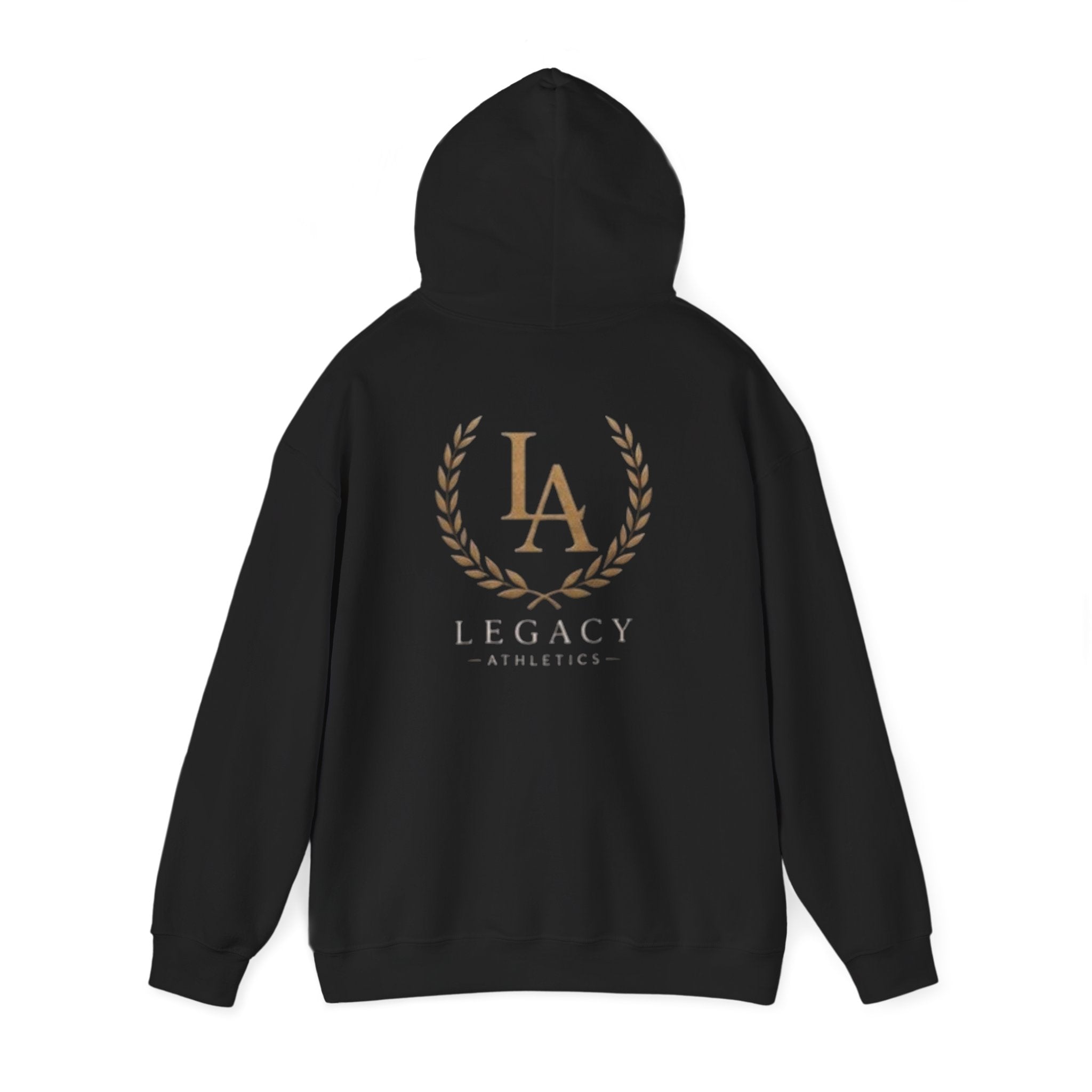 LA Legacy Athletic Hoodie — Classic Laurel Crest Pullover