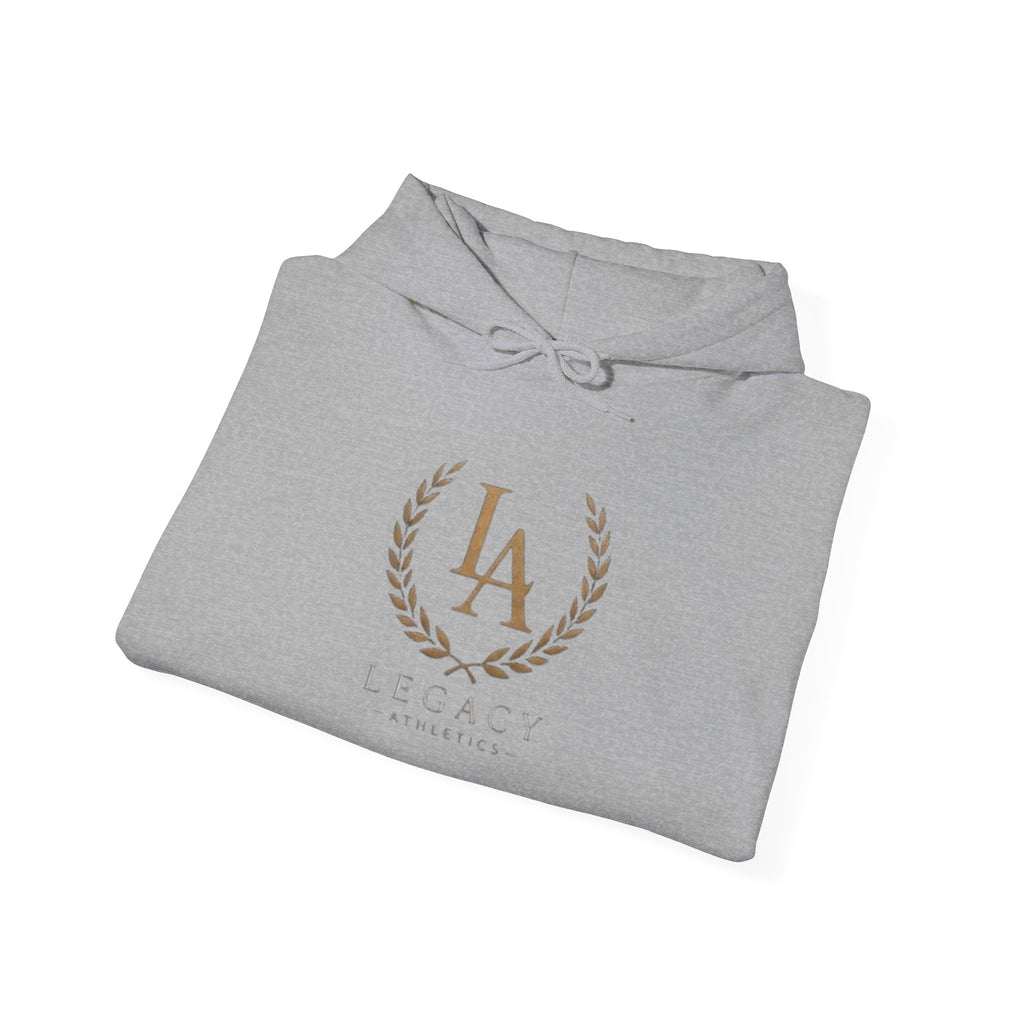 LA Legacy Athletic Hoodie — Classic Laurel Crest Pullover