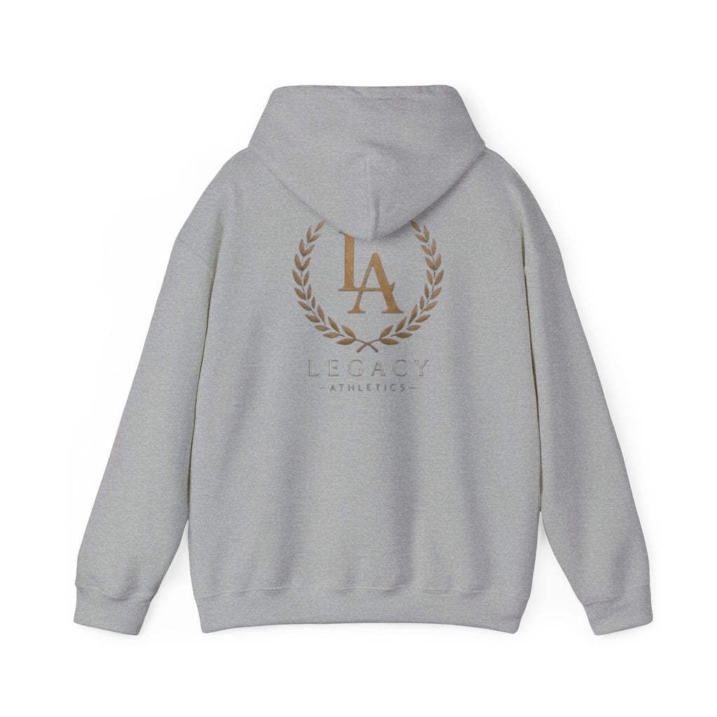 LA Legacy Athletic Hoodie — Classic Laurel Crest Pullover