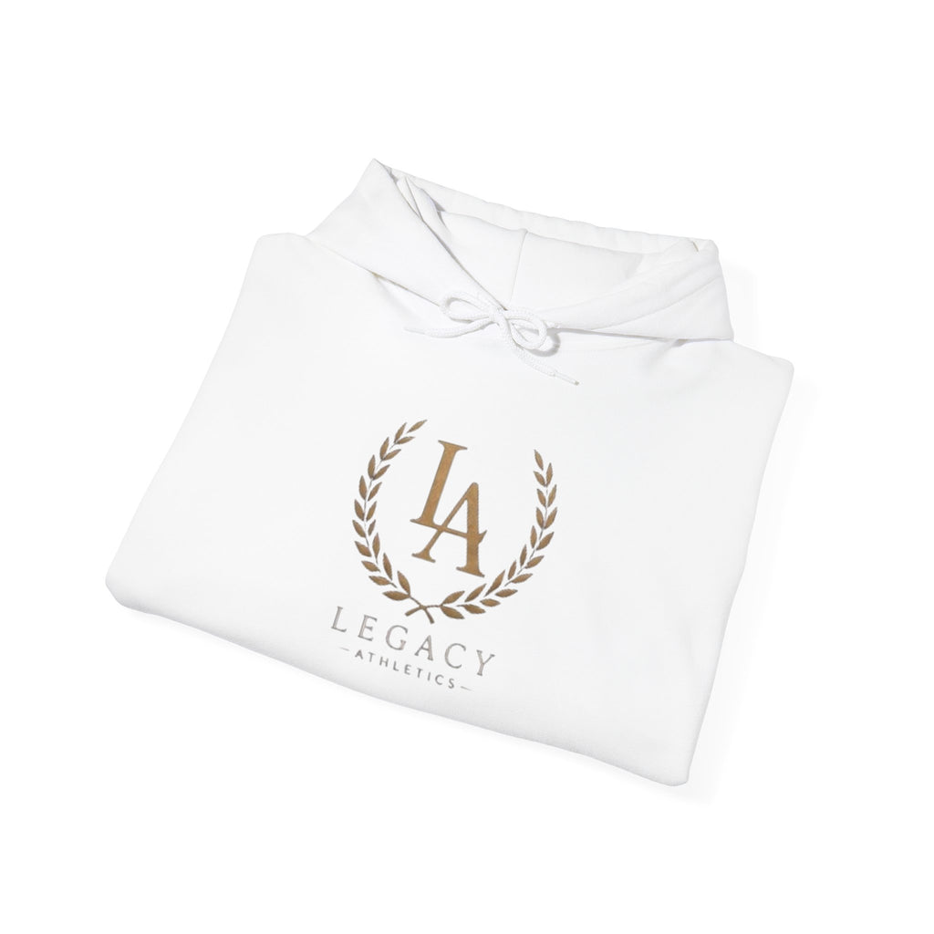 LA Legacy Athletic Hoodie — Classic Laurel Crest Pullover