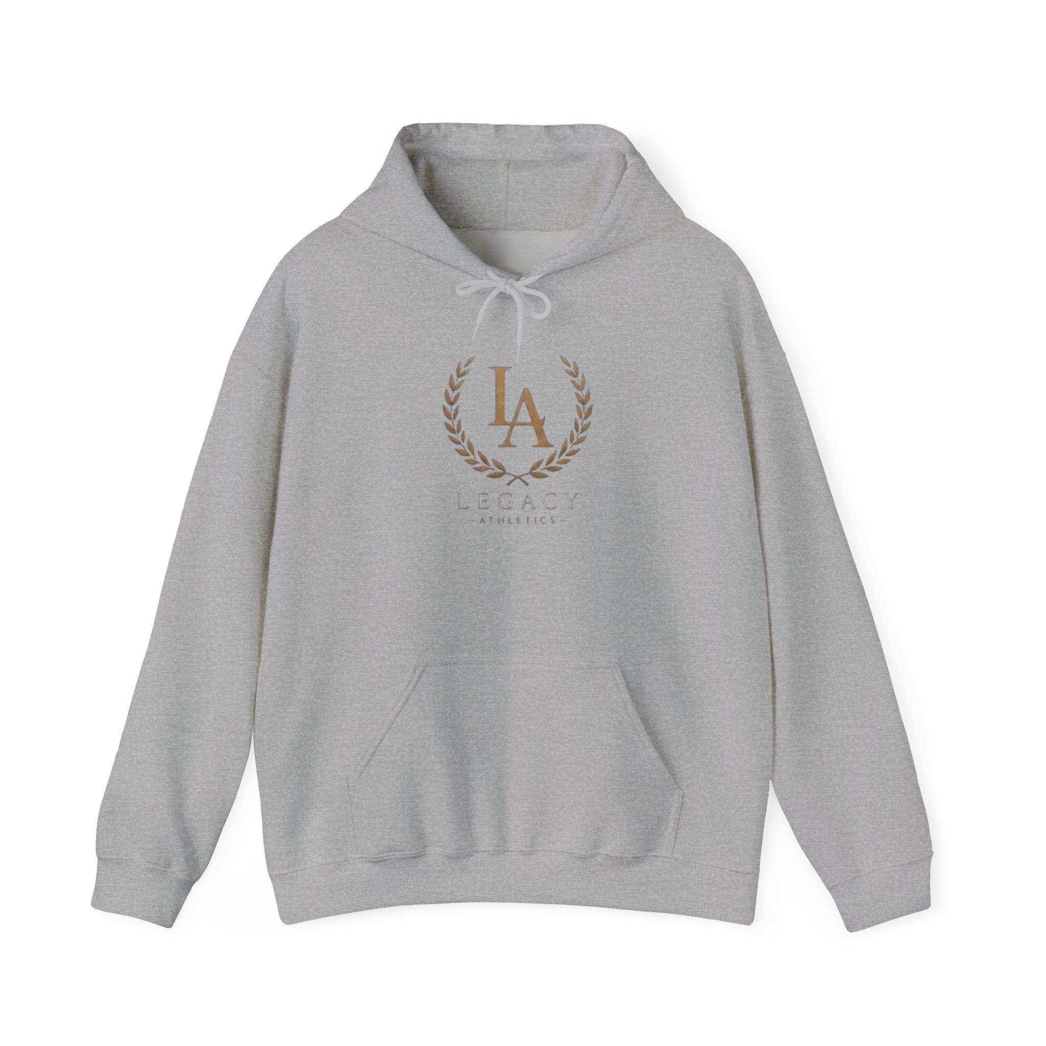 LA Legacy Athletic Hoodie — Classic Laurel Crest Pullover
