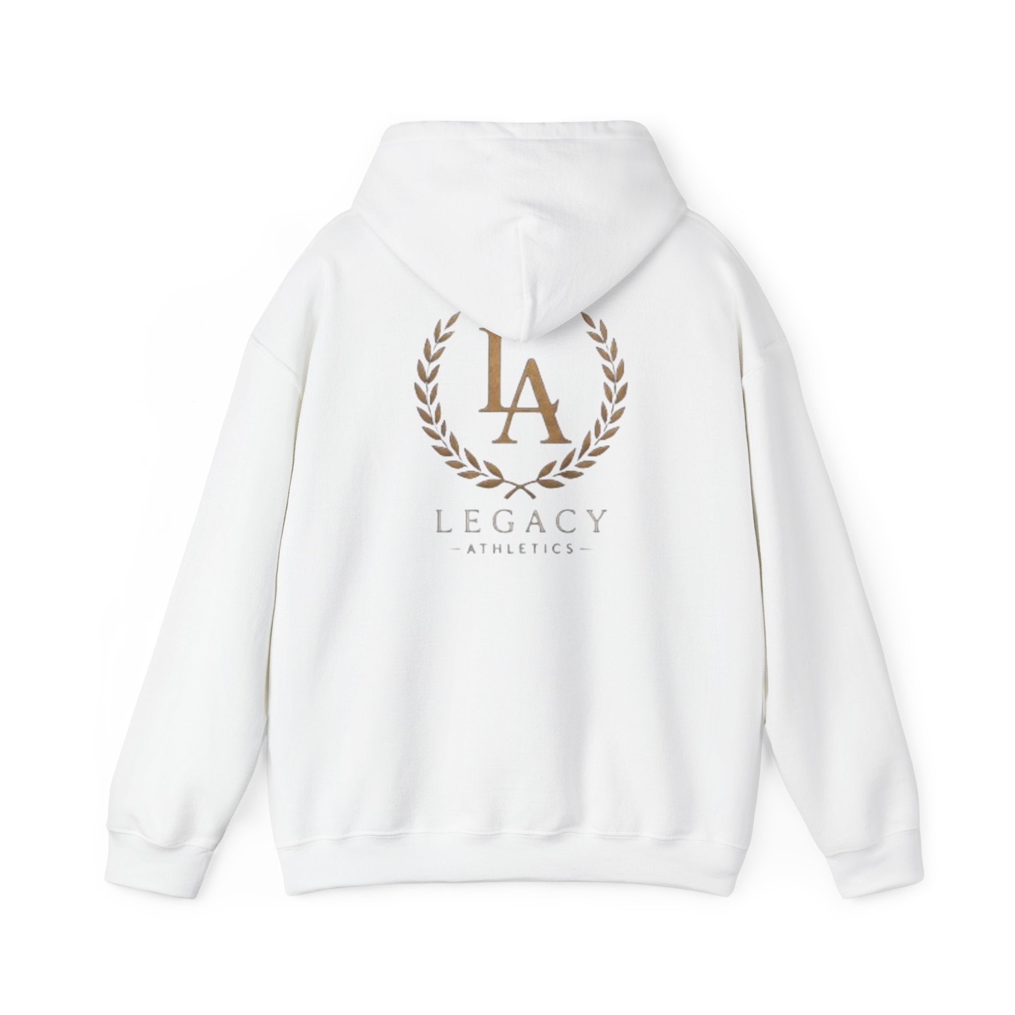 LA Legacy Athletic Hoodie — Classic Laurel Crest Pullover