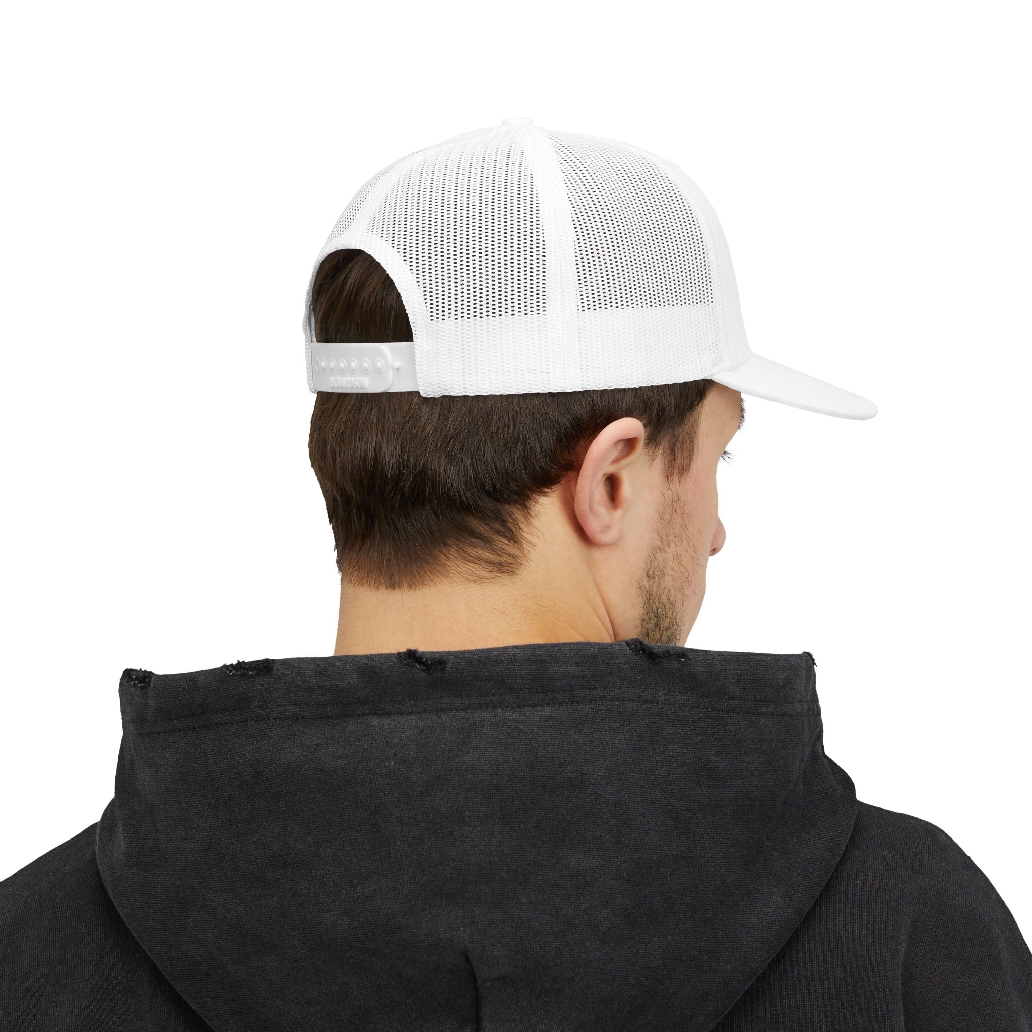 Legacy Athletics Snapback Trucker Cap — LA Laurel Logo Mesh Baseball Hat