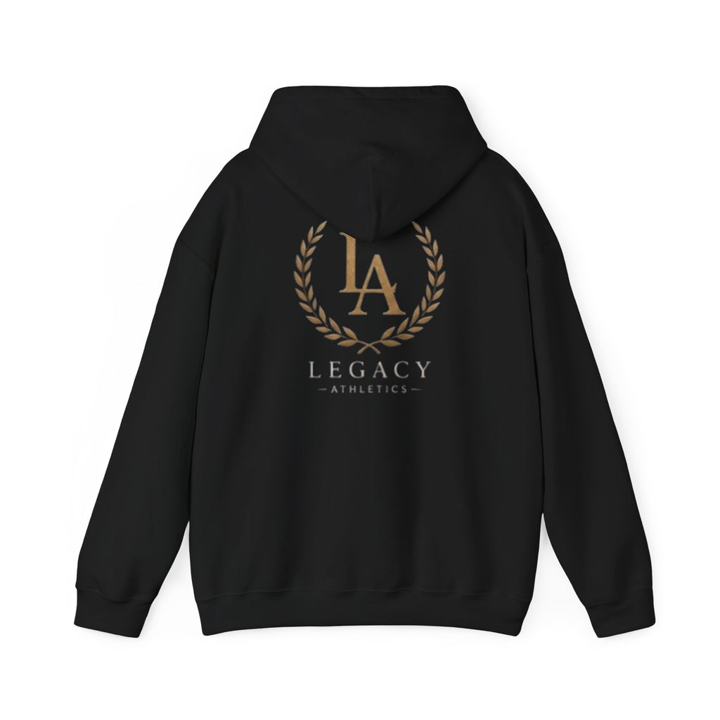 LA Legacy Athletic Hoodie — Classic Laurel Crest Pullover