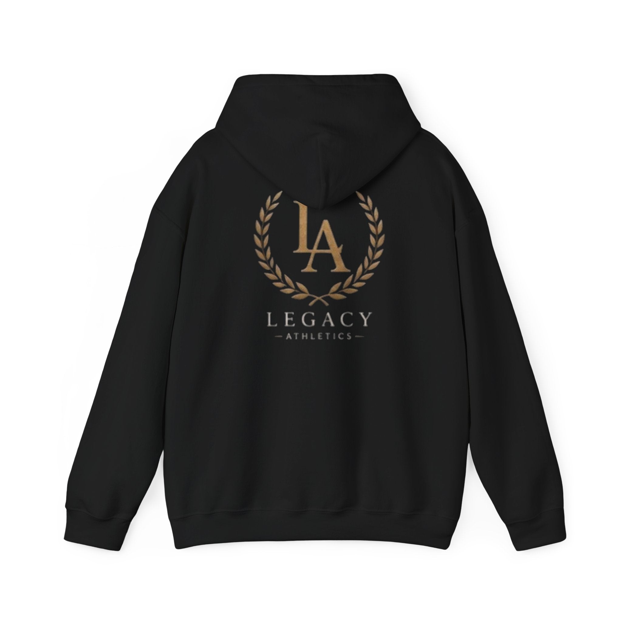 LA Legacy Athletic Hoodie — Classic Laurel Crest Pullover