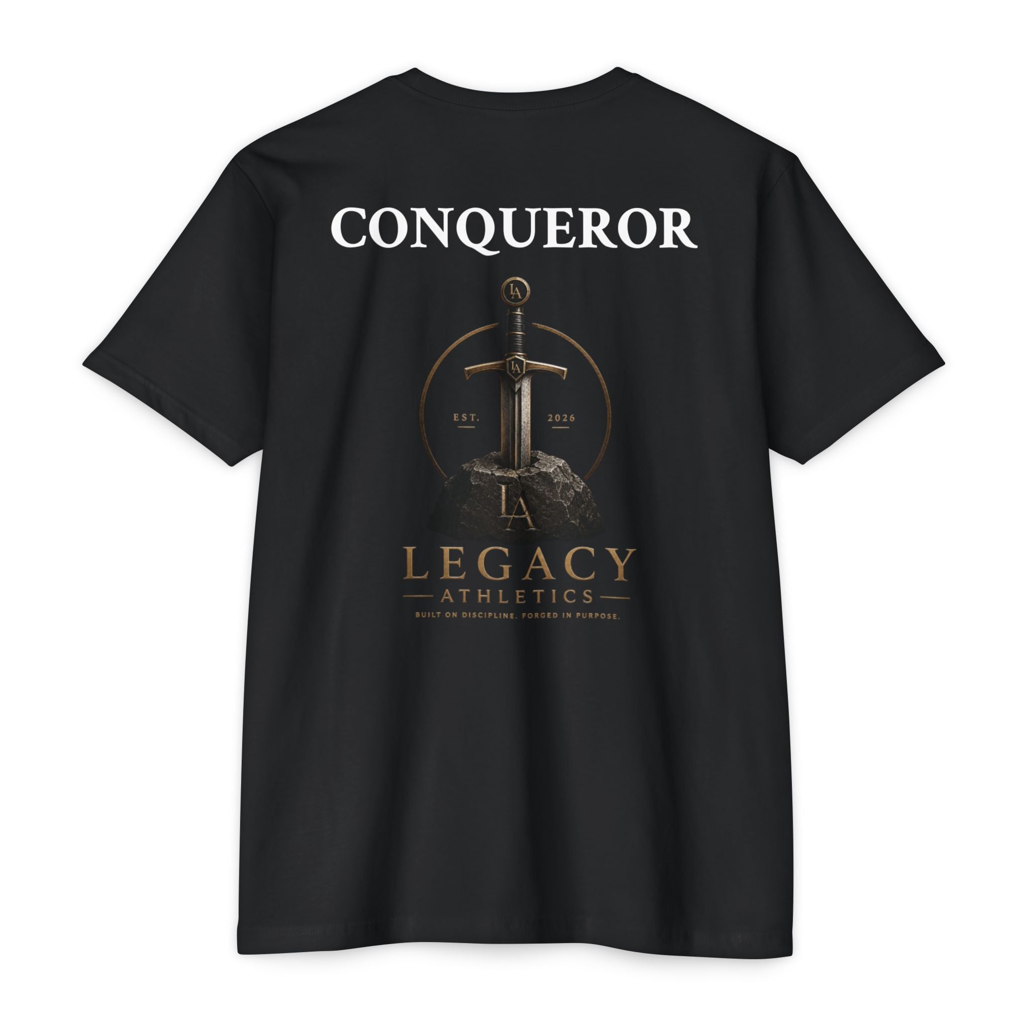 Legacy Leadership T-Shirt - SWORD - "CONQUEROR"