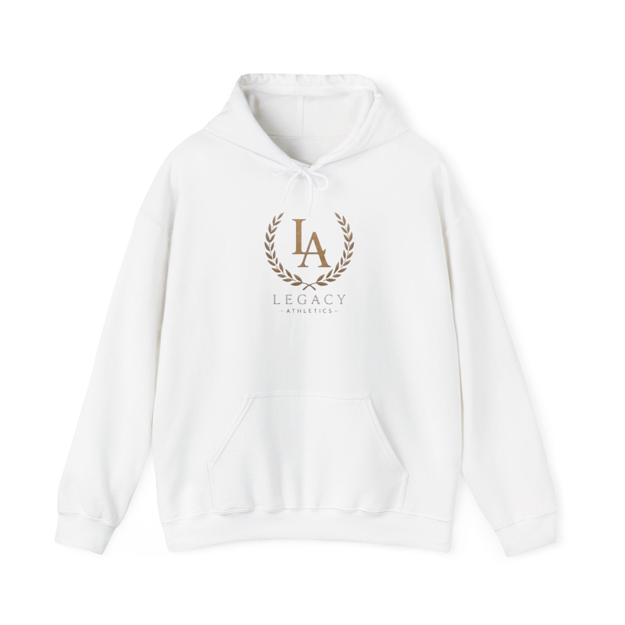 LA Legacy Athletic Hoodie — Classic Laurel Crest Pullover