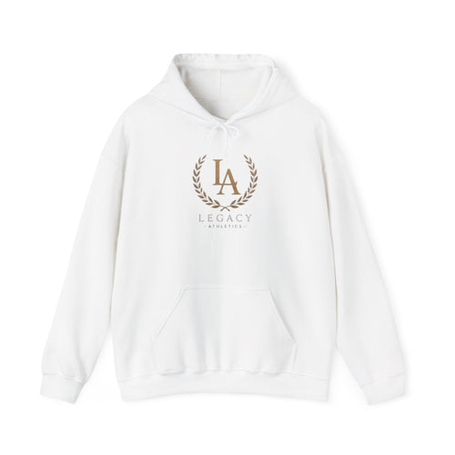 LA Legacy Athletic Hoodie — Classic Laurel Crest Pullover