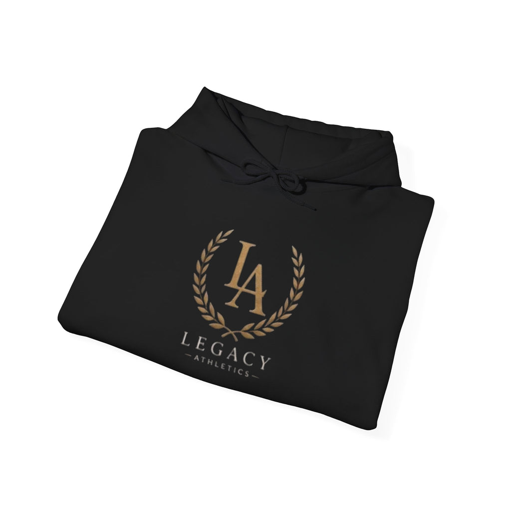 LA Legacy Athletic Hoodie — Classic Laurel Crest Pullover
