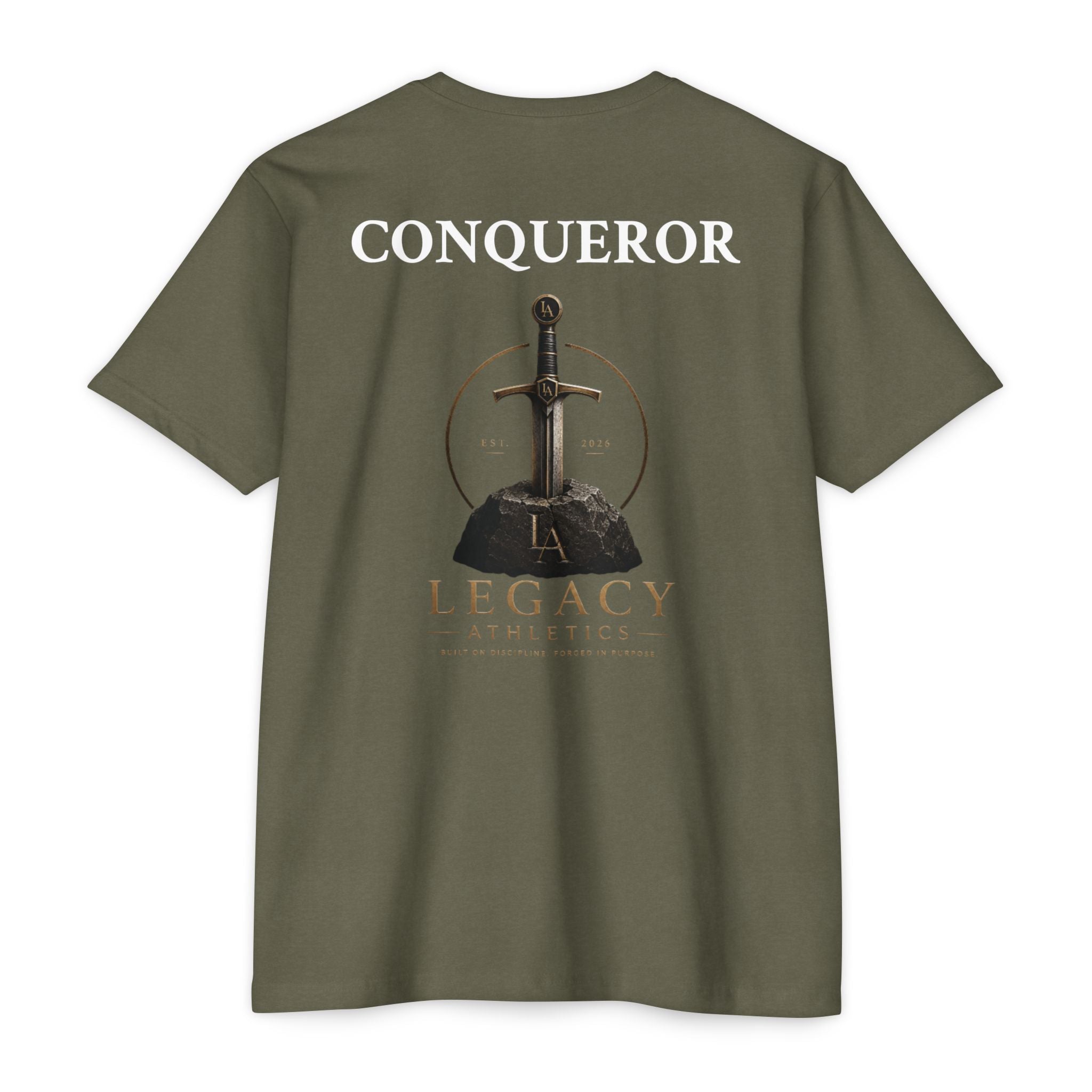 Legacy Leadership T-Shirt - SWORD - "CONQUEROR"