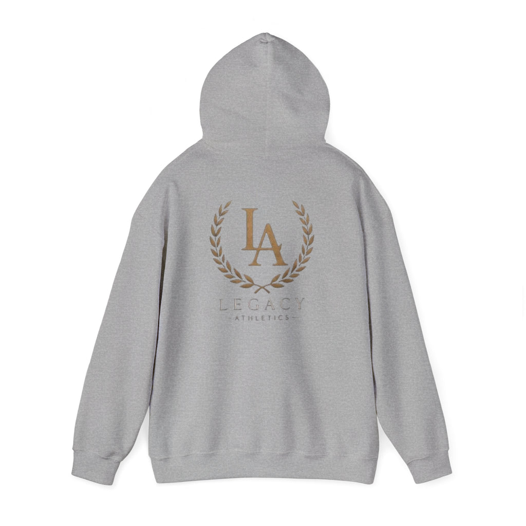 LA Legacy Athletic Hoodie — Classic Laurel Crest Pullover
