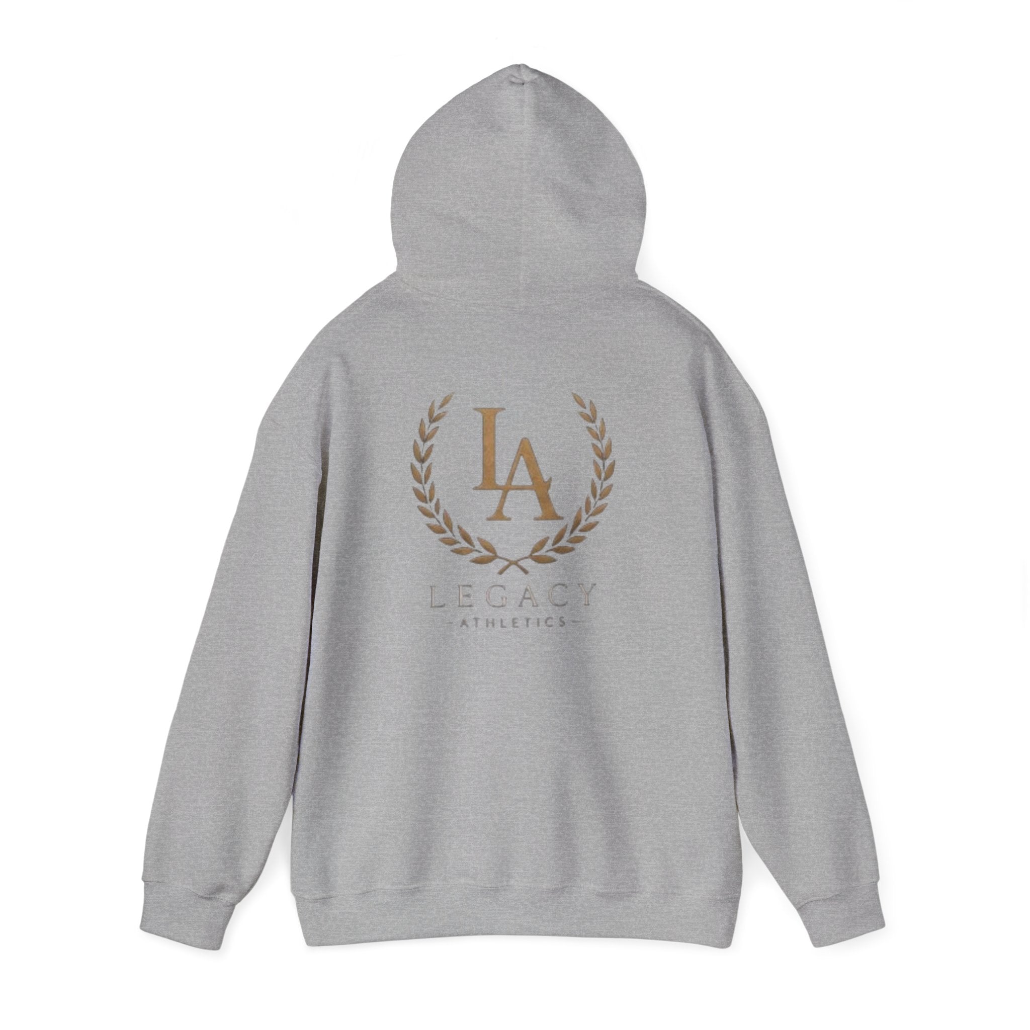 LA Legacy Athletic Hoodie — Classic Laurel Crest Pullover