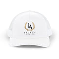 Legacy Athletics Snapback Trucker Cap — LA Laurel Logo Mesh Baseball Hat