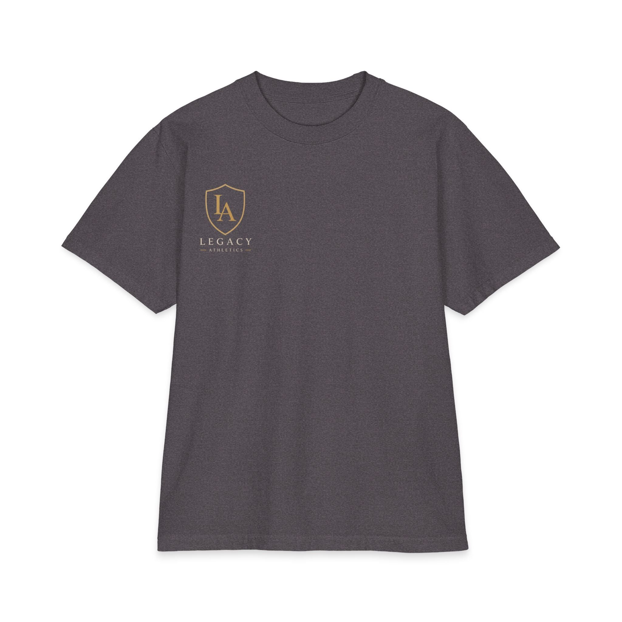 HEAVY WEIGHT T-Shirt — "Built Daily. Earned Yearly. Remembered Forever."