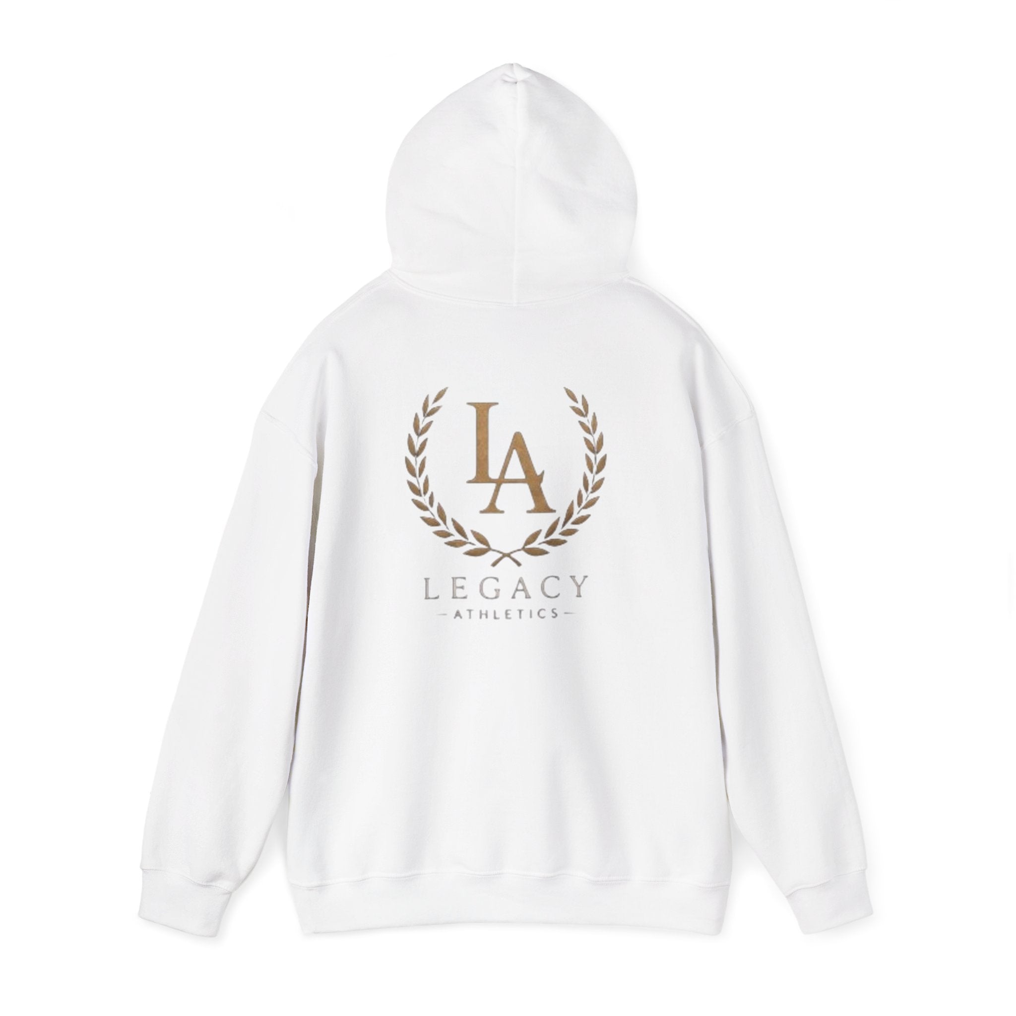 LA Legacy Athletic Hoodie — Classic Laurel Crest Pullover